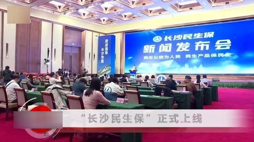 民生公益为人民,民生产品保民生 长沙民生保 举办新闻发布会